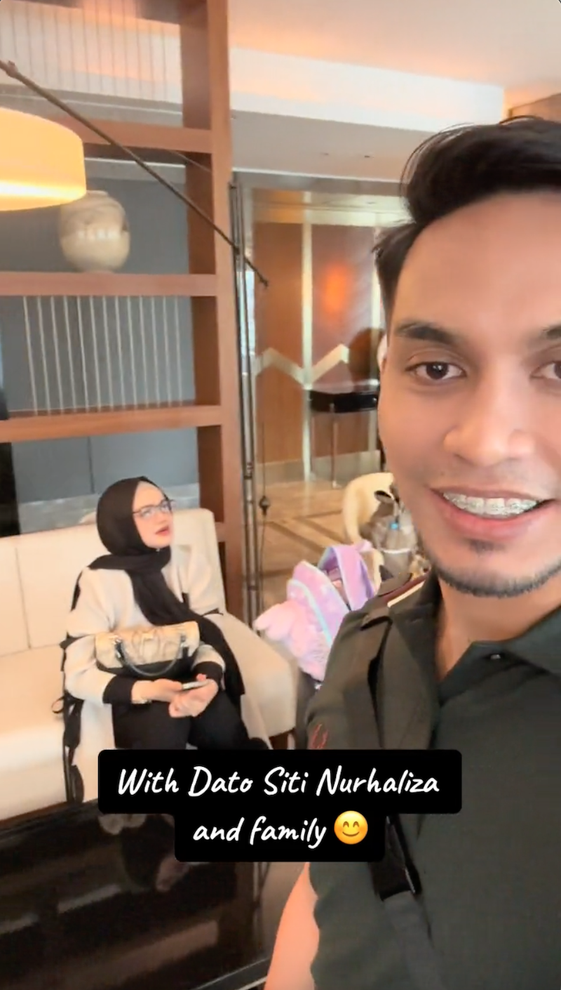Siti Nurhaliza bawa doktor peribadi